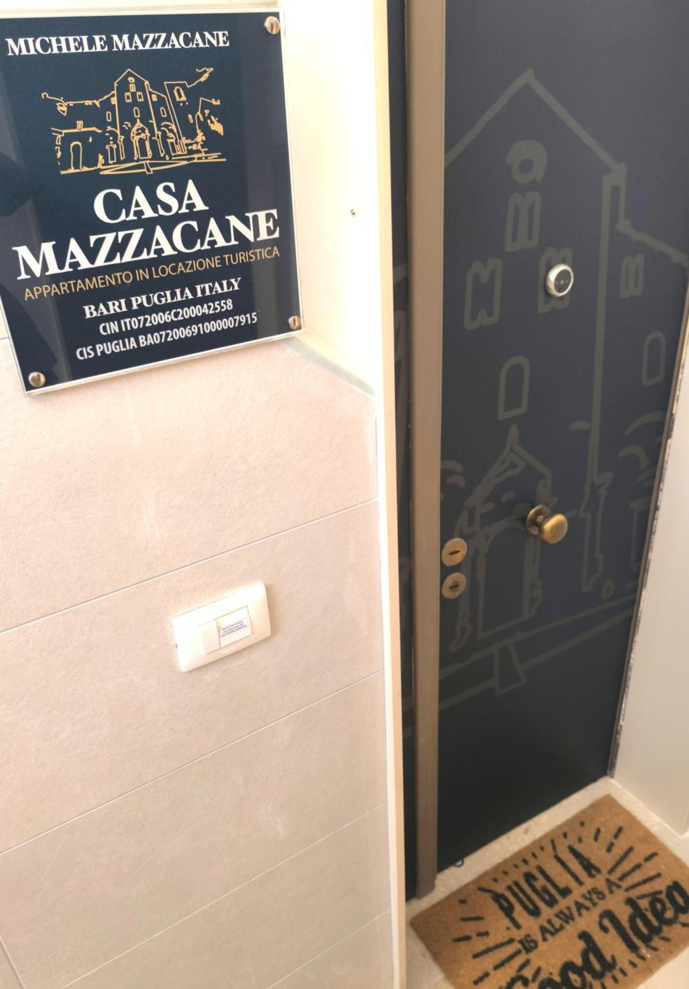 Casa Mazzacane Bari Appartamento Con 2 Camere Da Letto Eksteriør bilde
